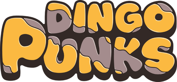 The official Dingo Punks escape rooms logo.